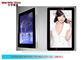 Superthin Wall Mount Stand Alone Digital Signage , Elevator Lcd Monitor Media Player
