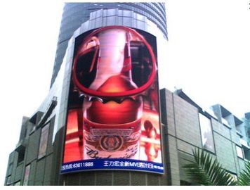 P16 Full Color Flexible Led Screens Convex Outdoor Billboard Display