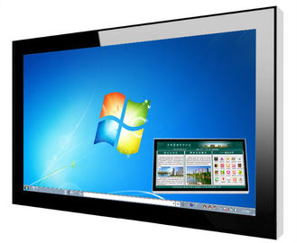 PC Inside 55 Inch touch screen interactive digital signage with 10/100M Ethernet