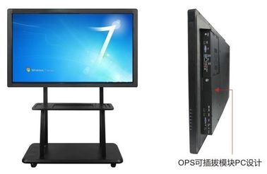 PC Inside 55 Inch touch screen interactive digital signage with 10/100M Ethernet