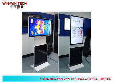 55" Thin Rotatable Standing Digital Signage For Shopping Mall Advertising