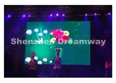 Indoor 6 mm Pixel Led Video Screen Rental Die Cast Aluminum 1/8 Scan