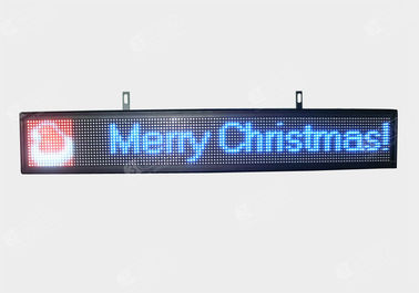 Indoor Single Color / Dual Color / Tricolor Message LED Display Text Pictures Moving Screen