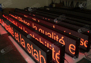 Indoor Single Color / Dual Color / Tricolor Message LED Display Text Pictures Moving Screen