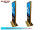 Golden Free Standing Network Digital Signage ,  55&quot; LCD Advertising Display