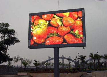 Energy saving outdoor led advertising signs Boards P8 full color long life span