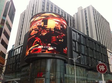 Waterproof P16 Flexible Led Screens With IP65 CE RoHS  FCC For Times Square