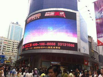 P8 Outdoor Illumination Led Video Screens , Large LED Video Wall