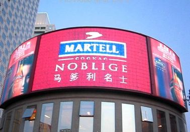 P8 Outdoor Illumination Led Video Screens , Large LED Video Wall