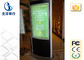 LG LCD Touch Screen Free Standing Digital Signage Kiosk For Exhibitions