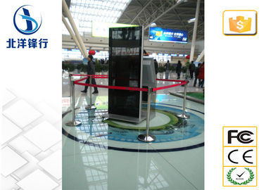 46 Inch Network LCD Advertising Digital Signage Kiosk For Airport Station