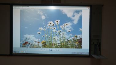 Aluminum Frame Multi-touch Interactive Writing Board , 96inch Interactive Drawing Board