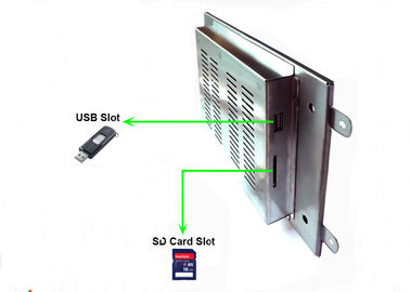 10.1in TFT LCD Digital Signage Display Screens 1080p With Motion Sensor