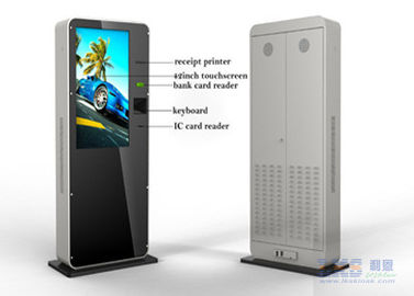 42 Inch Stand Alone Free Standing Kiosk LCD Digital Signage Player