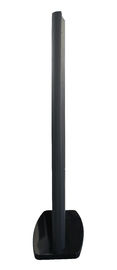 Black Vertical Stand Alone Totem , 55 " Restaurant Advertising Display Menu