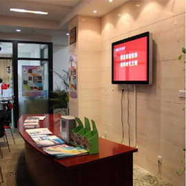 Commercial Lobby Wall Mounted Digital Signage LCD Touch Screen Monitor