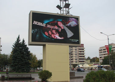 High Resolution Pixel 12mm outdoor led display board with static drive 1R1G1B