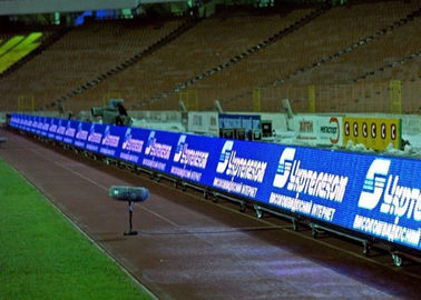 Pixel pitch 16mm Outdoor full color led display for soccer stadium basketball court