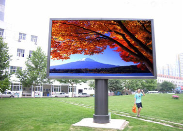 High Contrast outdoor led advertising screens Real full color Led display 20mm Pixels