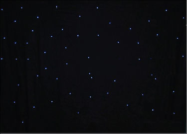 RGBW Christamas LED Star Cloth With Twinkling Light , Flexible LED Screen