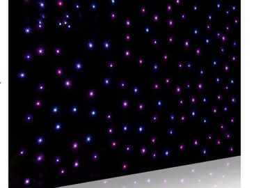 RGBW Christamas LED Star Cloth With Twinkling Light , Flexible LED Screen