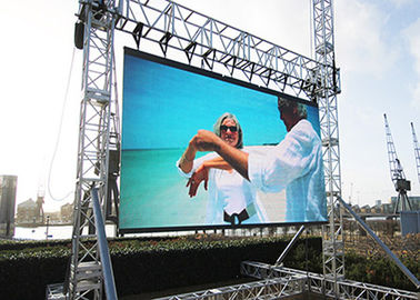 Light Aluminum Outdoor Rental LED Display LED Screen Pixel Pitch 6.25 mm For Event Stage Concert