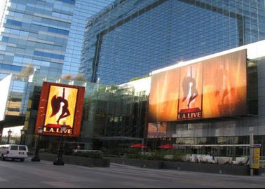 Dustproof telecommunication Advertising LED Display Signs 7500 nit brightness