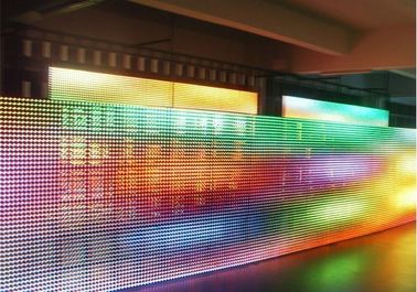 Custom P31.25 Rgb LED Curtain Outdoor Advertising LED Display Screen