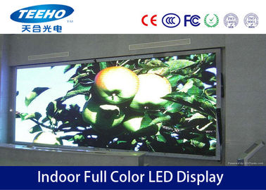 Rental Full Color Indoor Advertising LED Display Screen 1R1G1B P7.62 , 1000Hz