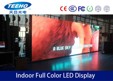 Rental Full Color Indoor Advertising LED Display Screen 1R1G1B P7.62 , 1000Hz