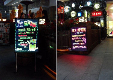Shop Menu Flashing LED writing board with arcylic surface for advertising 60×80cm