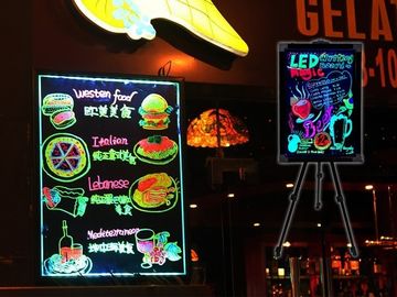 Shop promotional advertising LED Writing Boards full color SMD for  restaurant bar