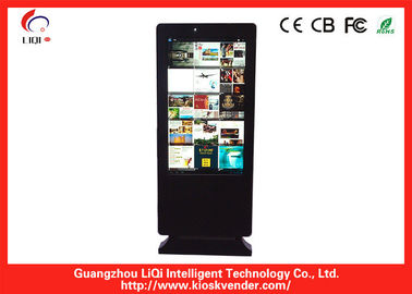 Outdoor Digital Signage Kiosk / Information Totem Multifunction With IP65