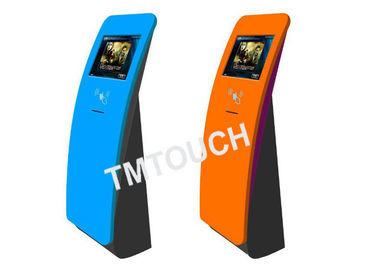 Custom Interactive Wayfinding Kiosk with RFID Card Reader and Printer