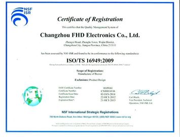 3V SMD Buzzer LCP for Computer ,12*5.5mm Electromagnetic Transducer,TS 16949-certified