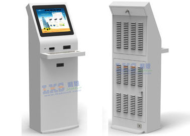 Antirust Retail Bill Payment Kiosks Windows 8 / Linux / Windows 7 With Card Dispenser