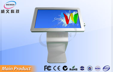 Networking Horizontal Multi Touch Interactive Digital Signage Kiosk High Definition